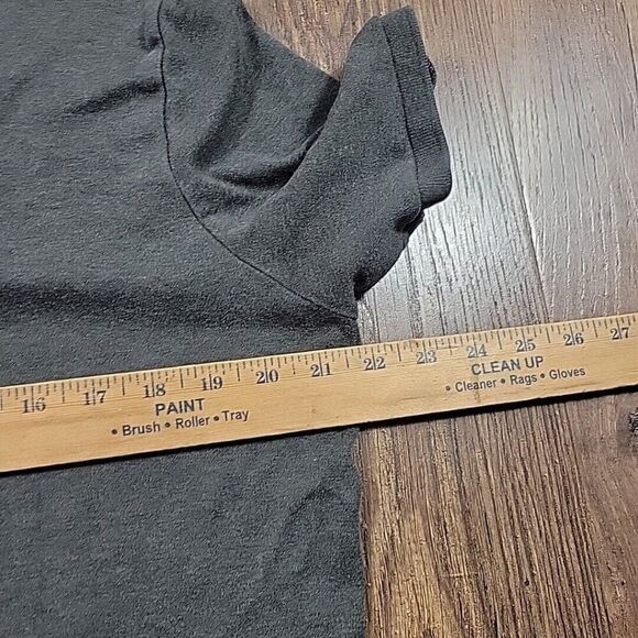 Polo Ralph Lauren Shirt Mens Medium Gray Burgundy Pony Short Sleeve Preppy - Picture 6 of 8